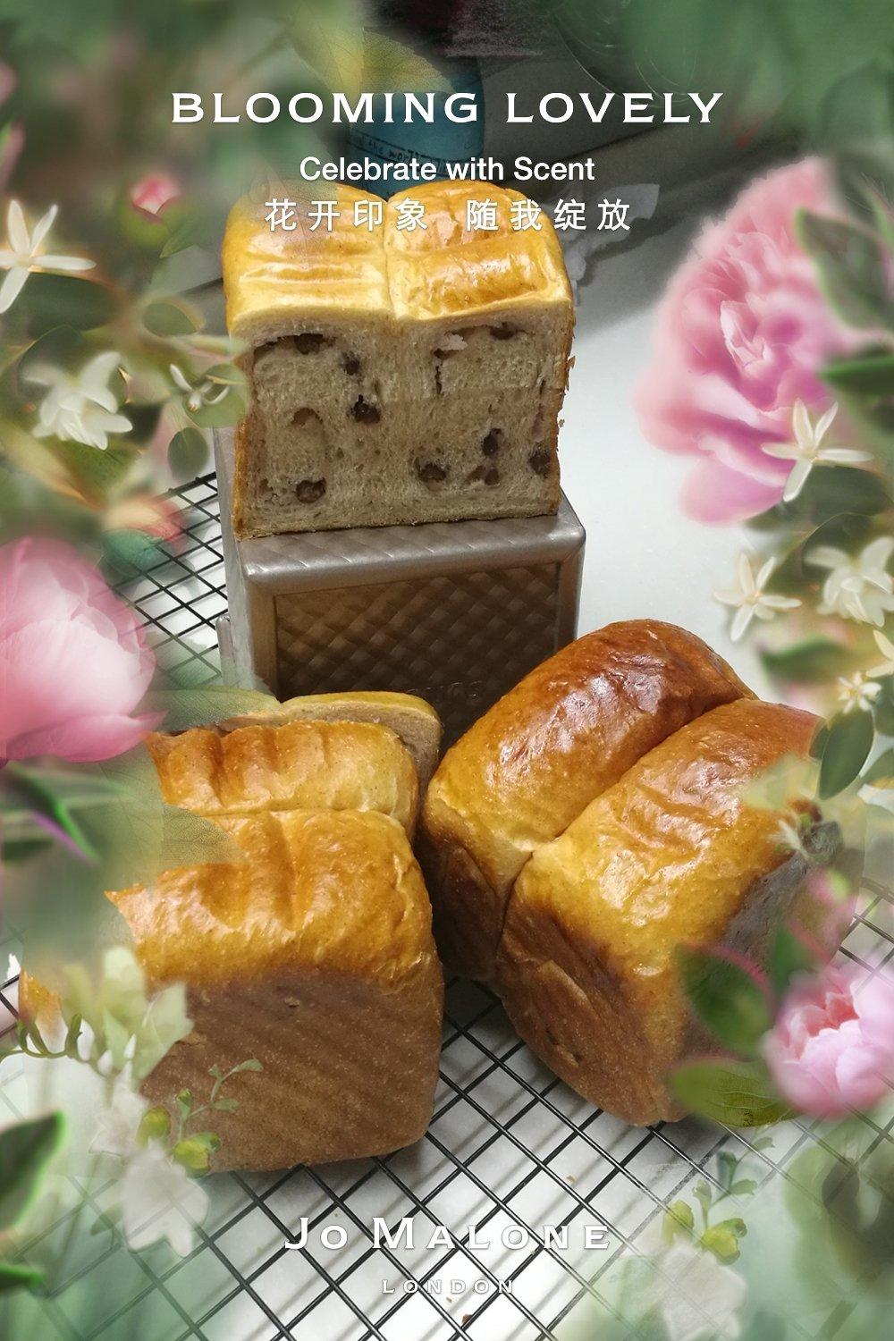 奶油蜜豆小吐司