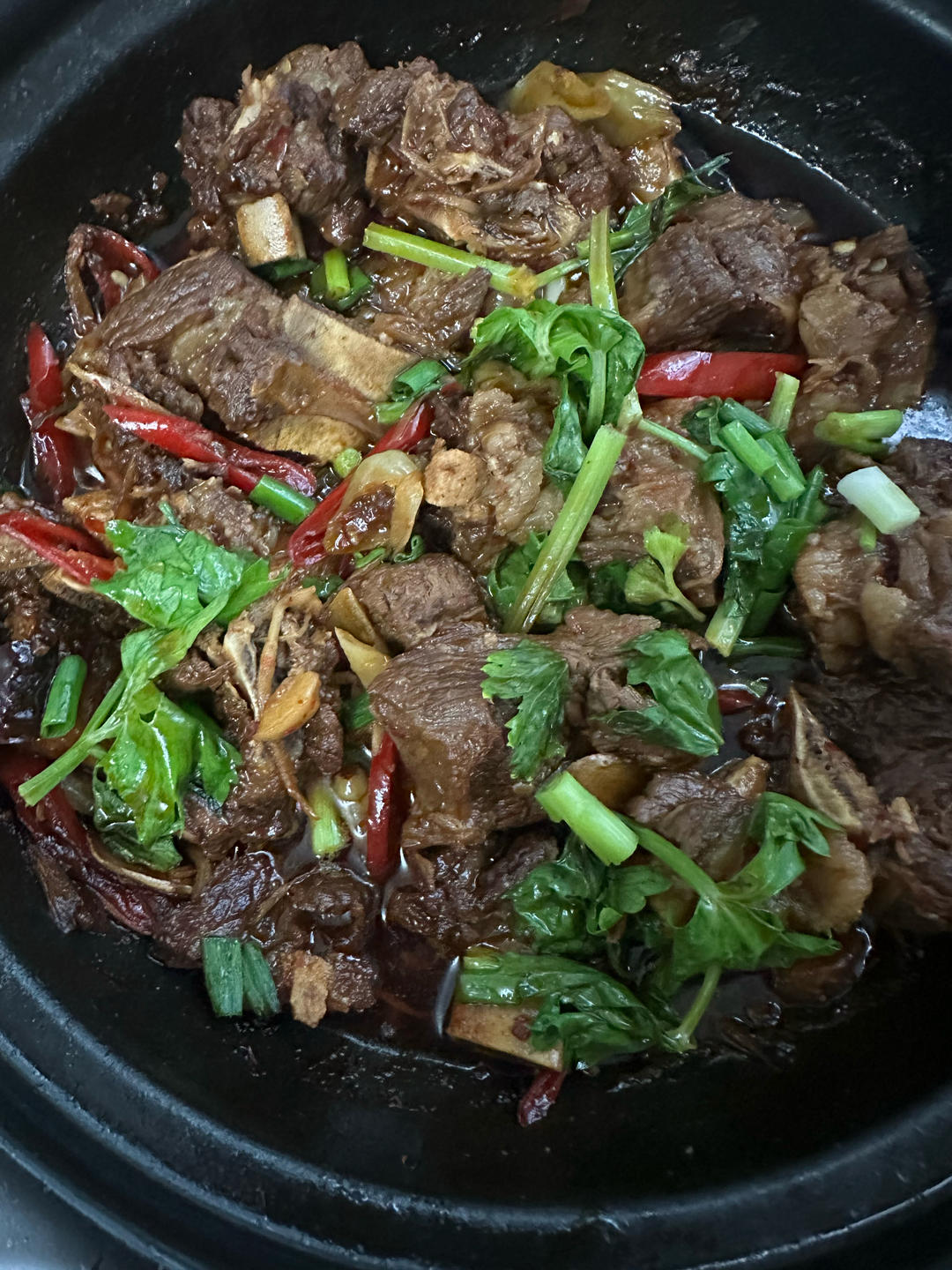 家常红烧牛排骨