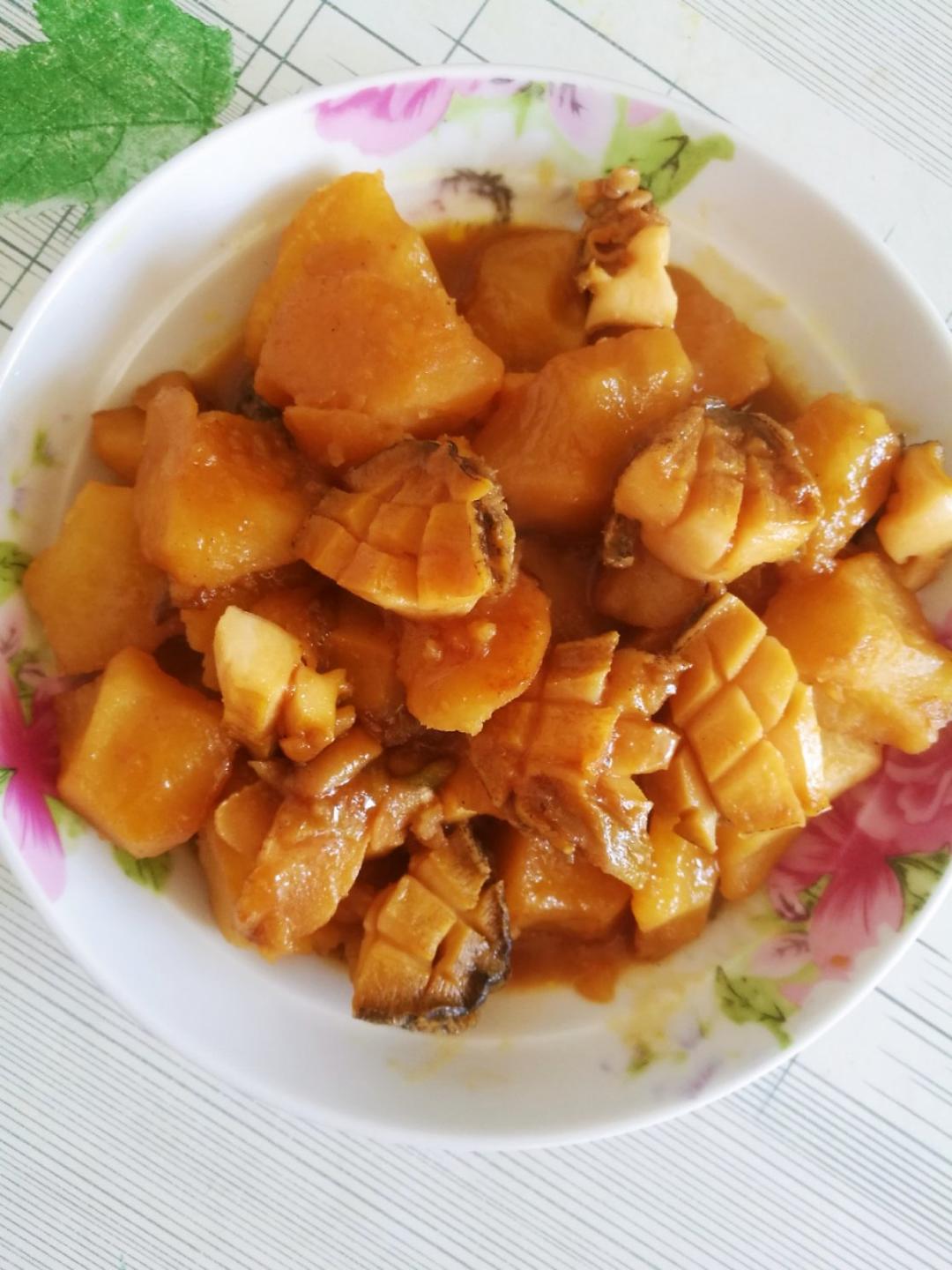 小鲍鱼炖土豆