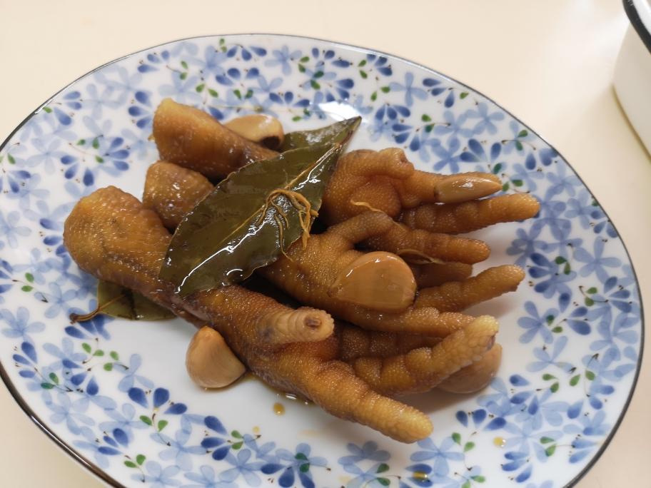 陈醋桂皮鸡脚丫子的做法