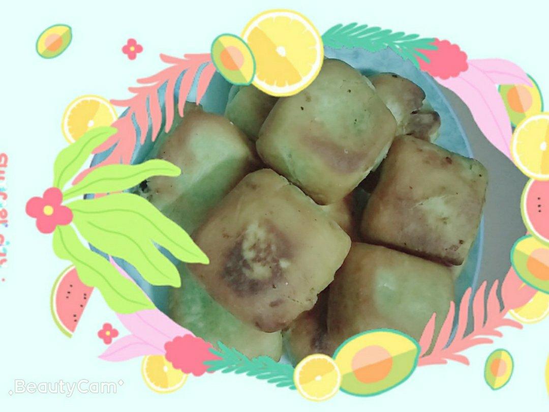 【爆浆紫薯仙豆糕】