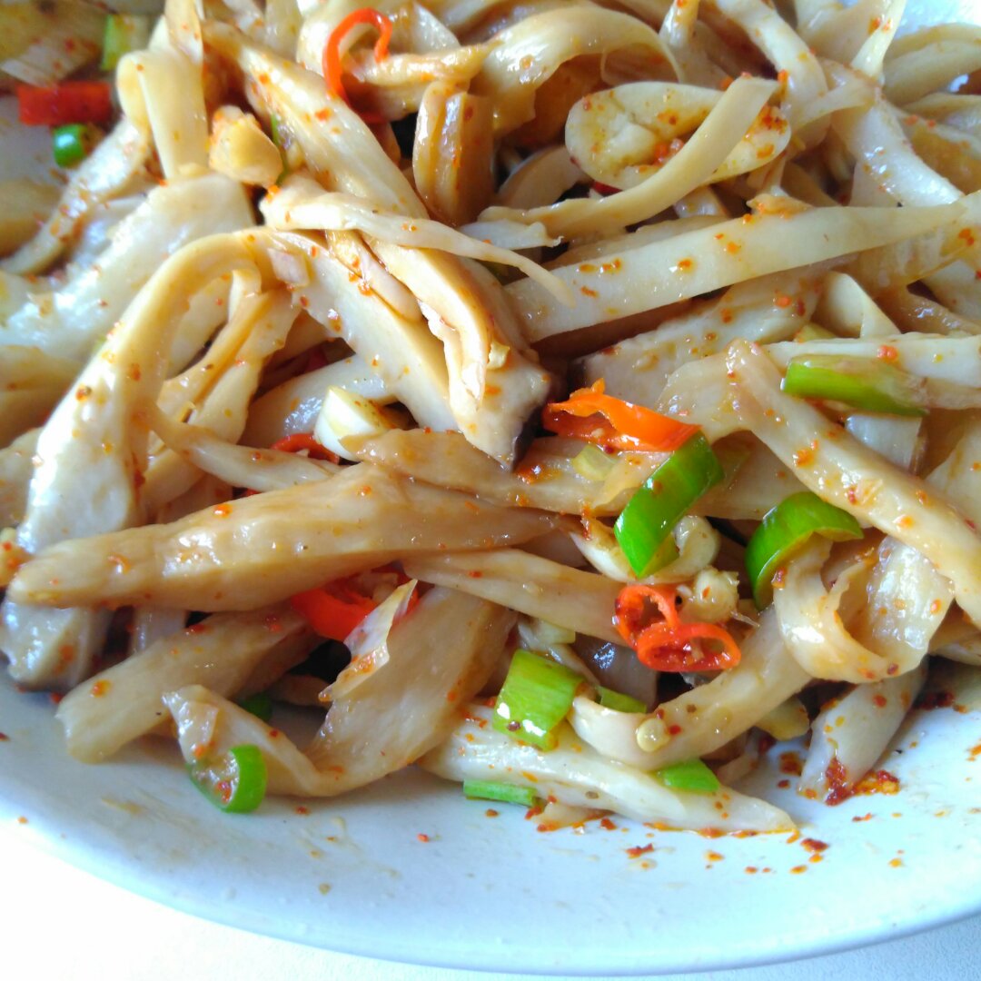 油泼杏鲍菇（凉菜