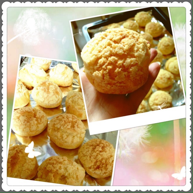 十分美味的酥皮泡芙