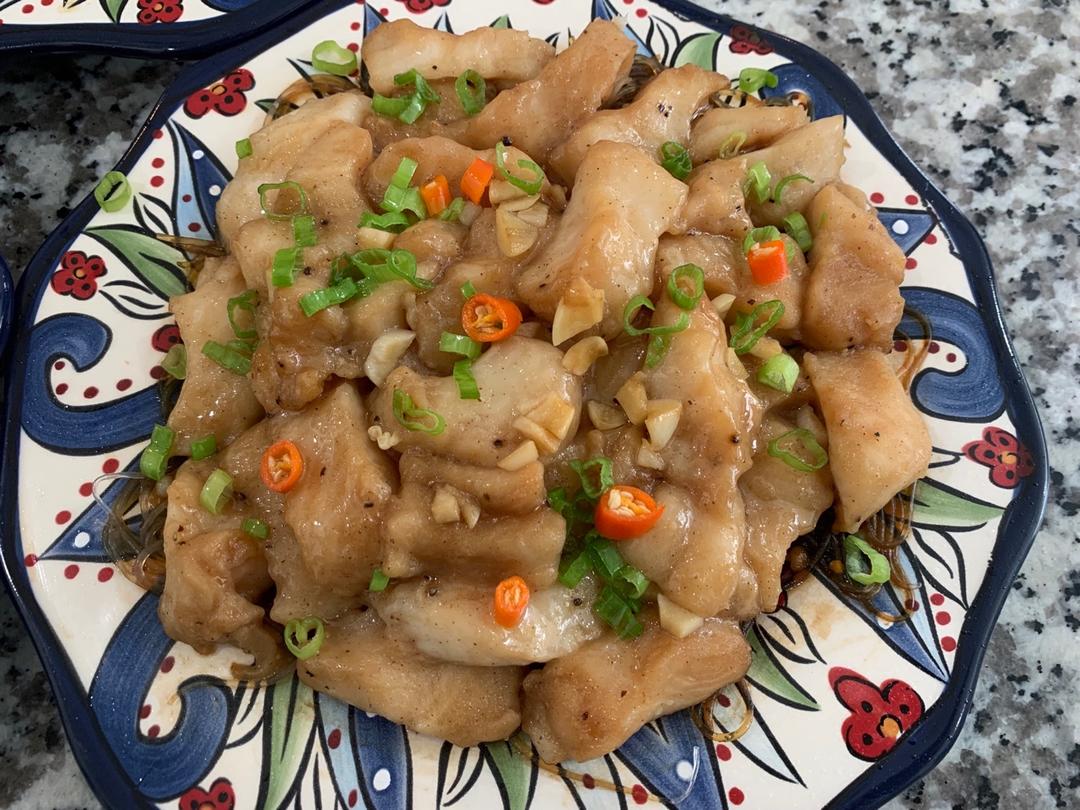 🔥吃不胖❗️蒜蓉粉丝龙利鱼❗️