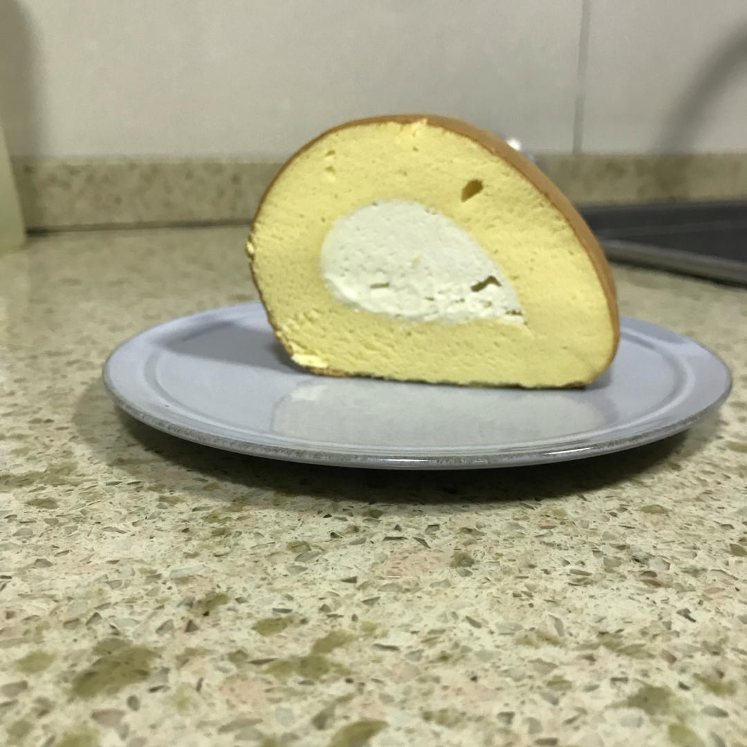 一口满满榴莲肉的榴莲多多奶油卷+不失败的O型卷卷法/蛋糕篇6：「厚卷」