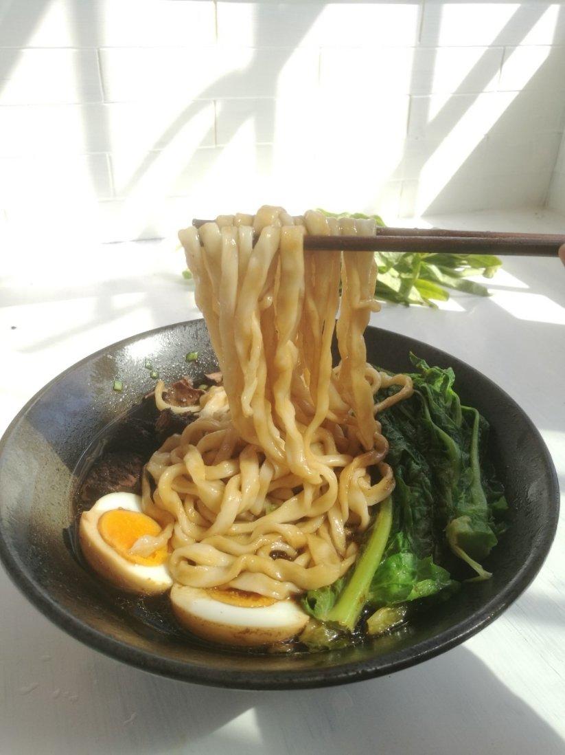 【朴素秋日】葱油酸汤面