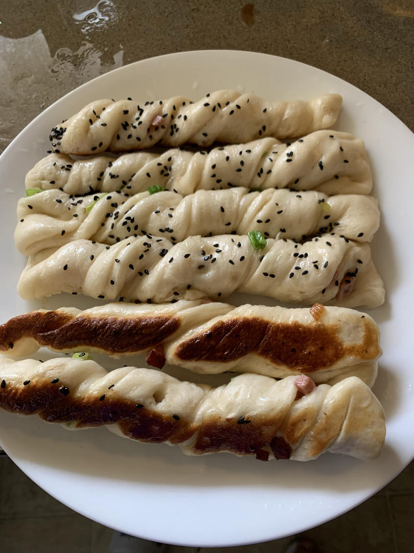 生煎花卷