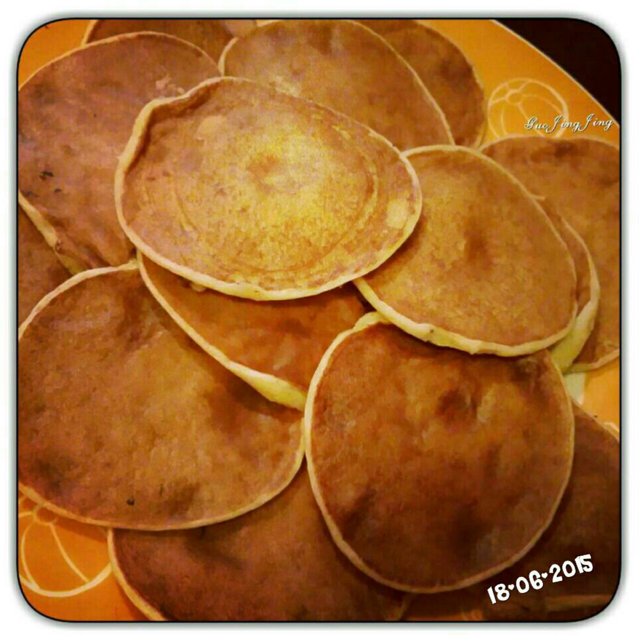 香蕉松饼