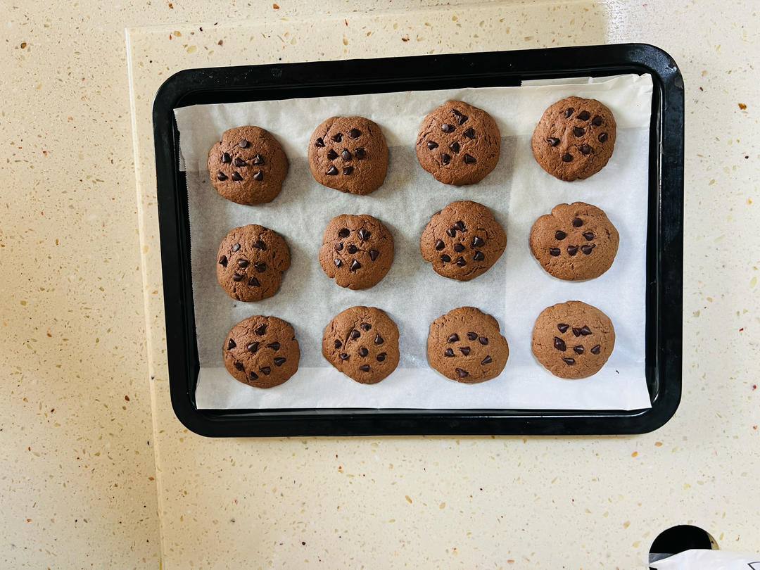 🍪巧克力曲奇｜免打发❗️零失败一次成功❗️