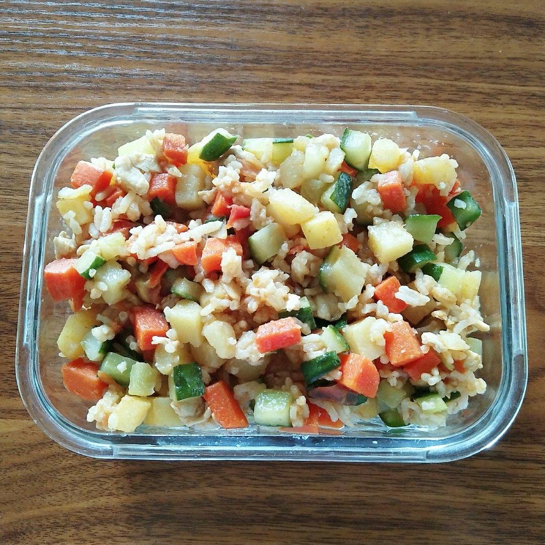 酱油炒米饭