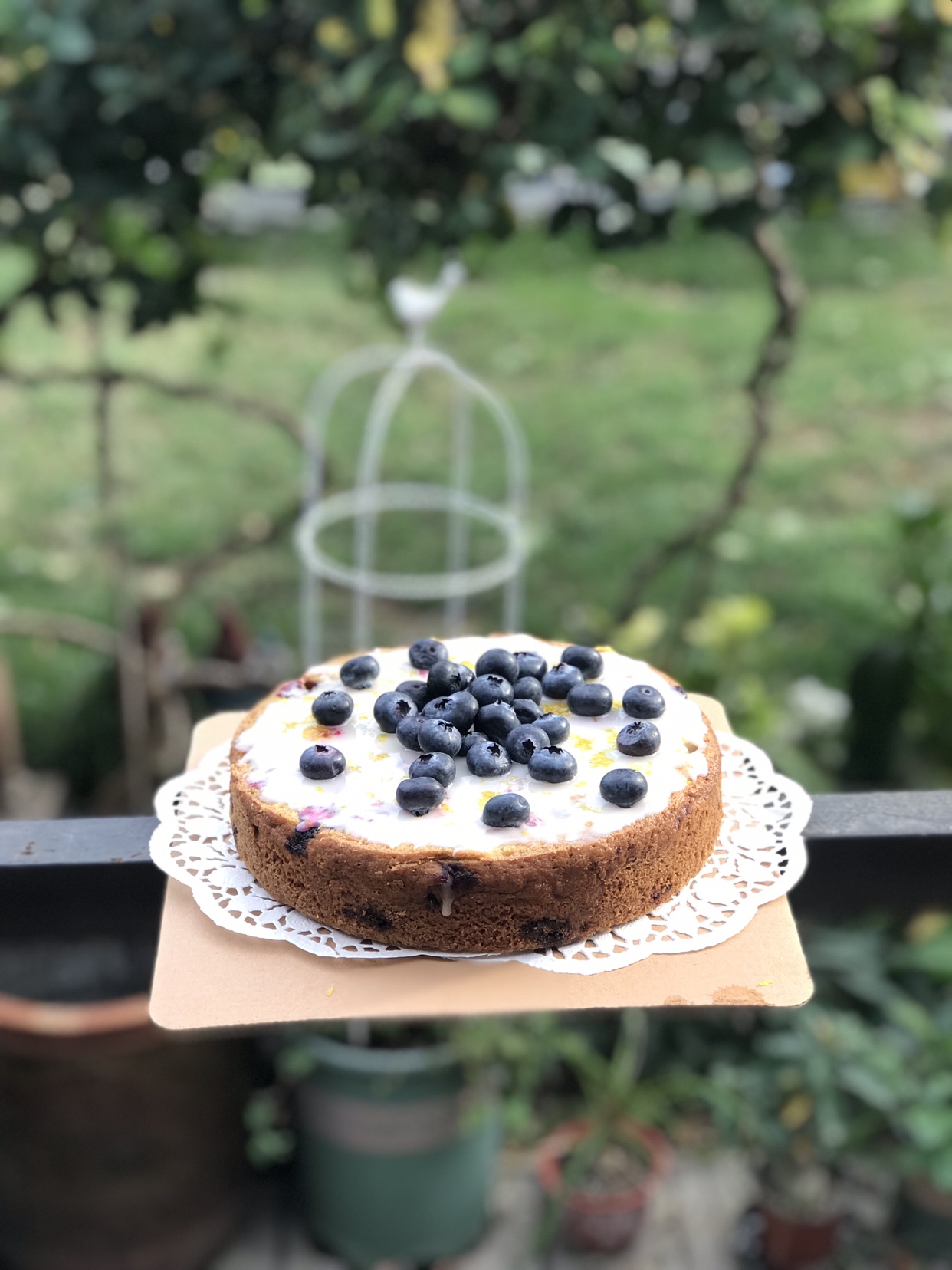 不一样的蛋糕不一样的你-柠檬蓝莓糖霜蛋糕的做法