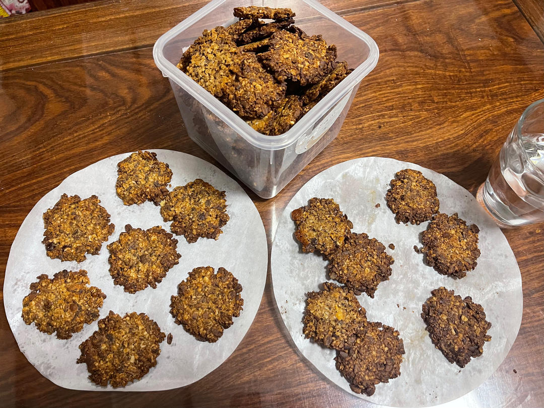 🔥酥掉渣的燕麦饼干🍪