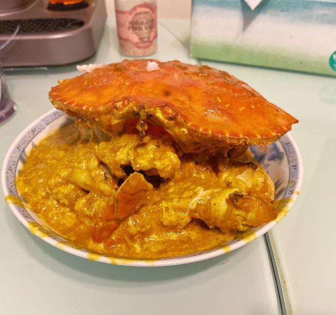 可以连吃一周的泰式黄咖喱蟹的做法