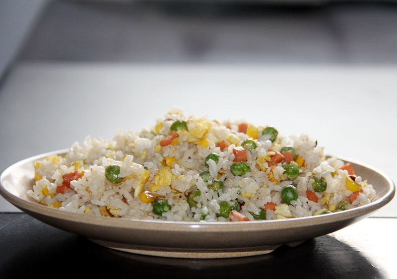 小麦冰做的扬州炒饭