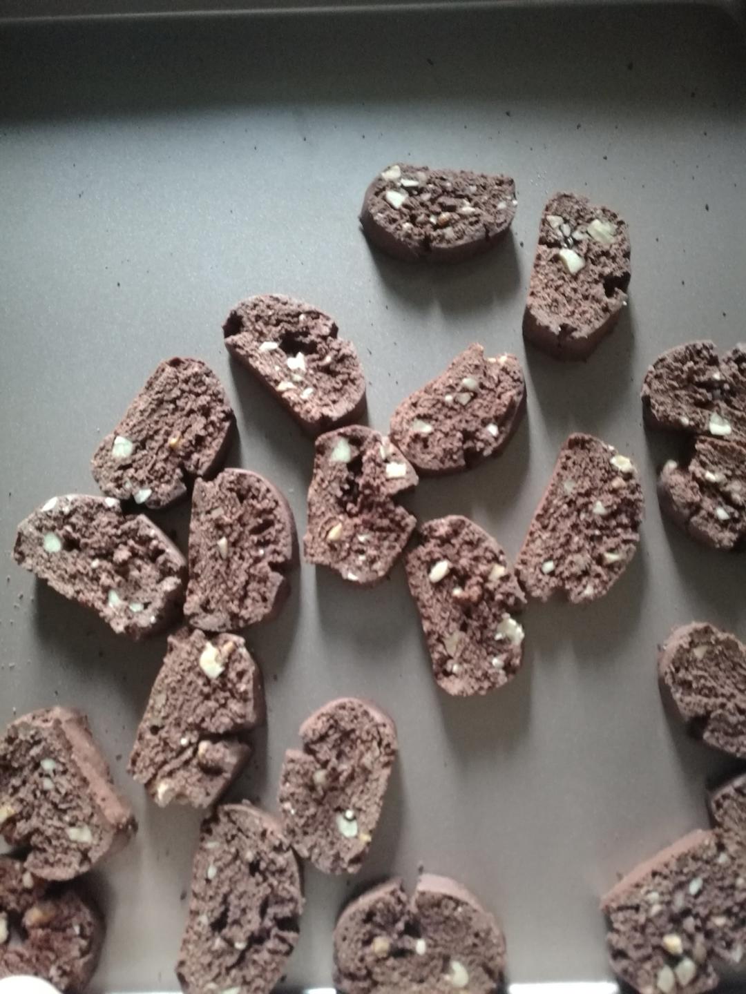 巧克力坚果意式脆饼