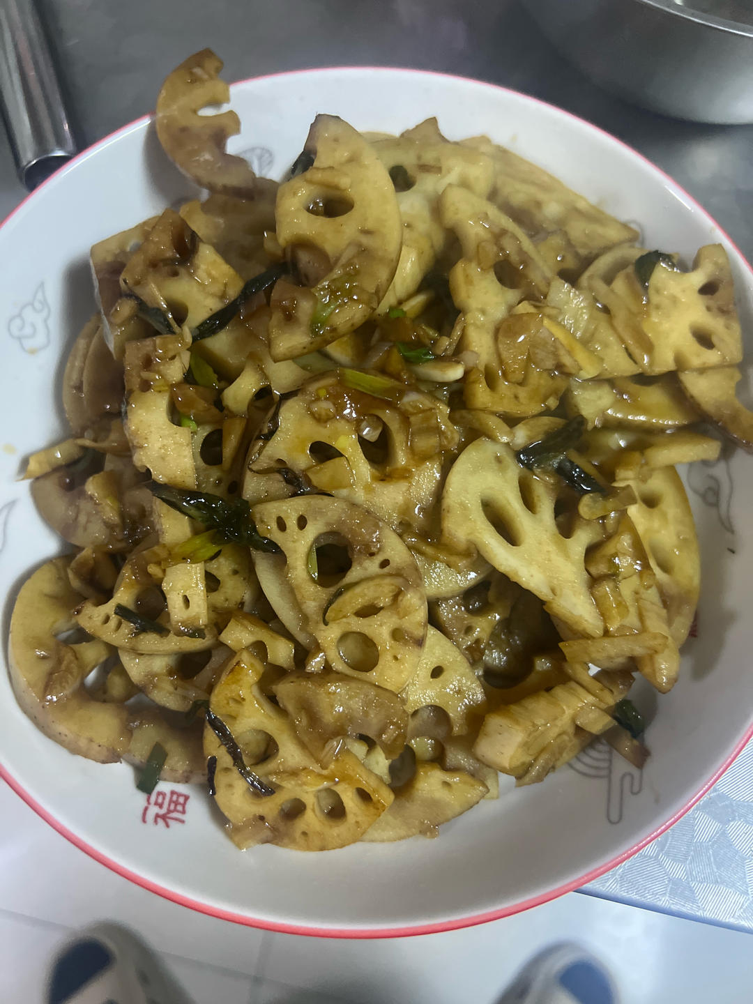 最简单味道惊艳的糖醋藕片