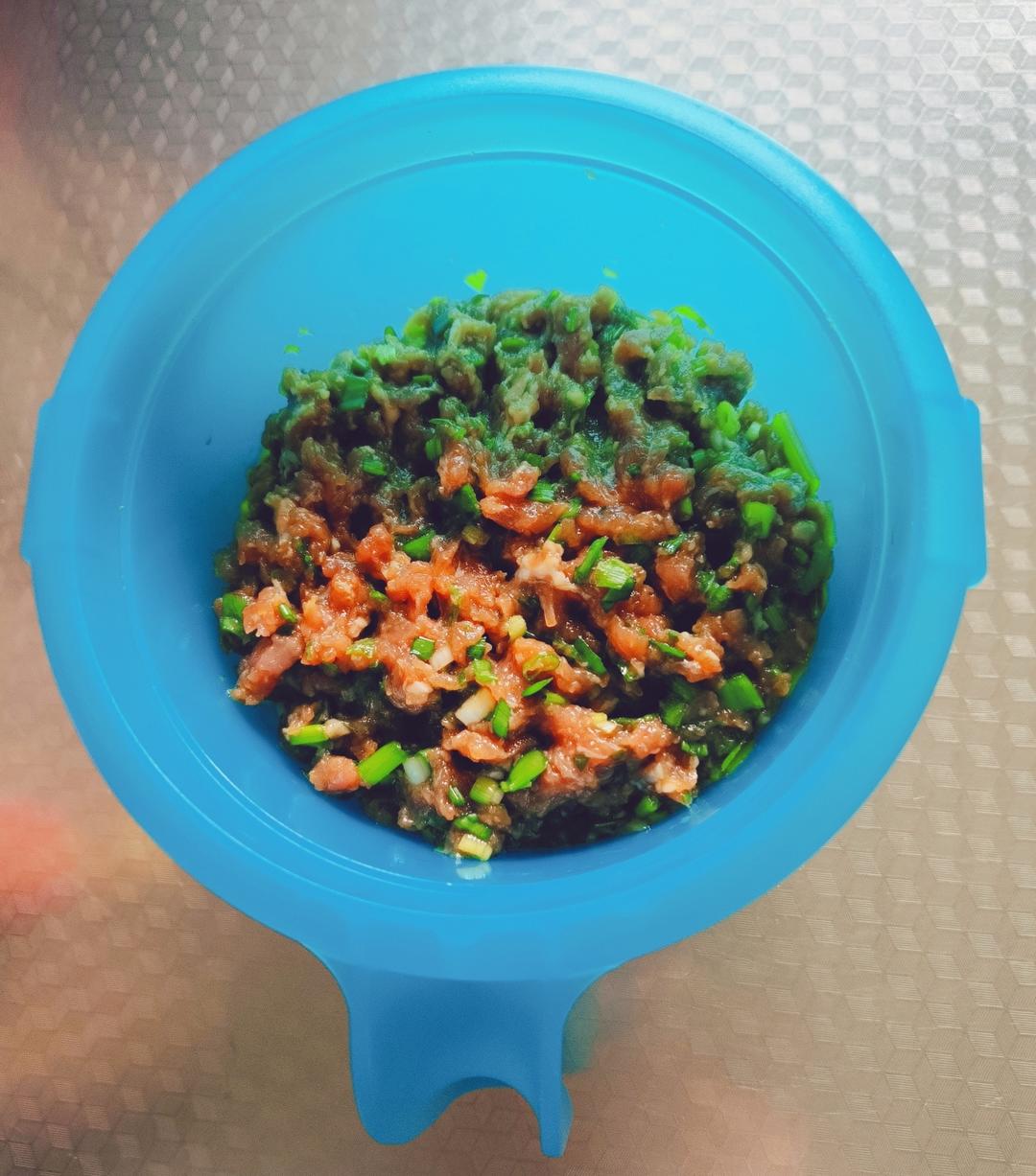 菠菜汁水饺