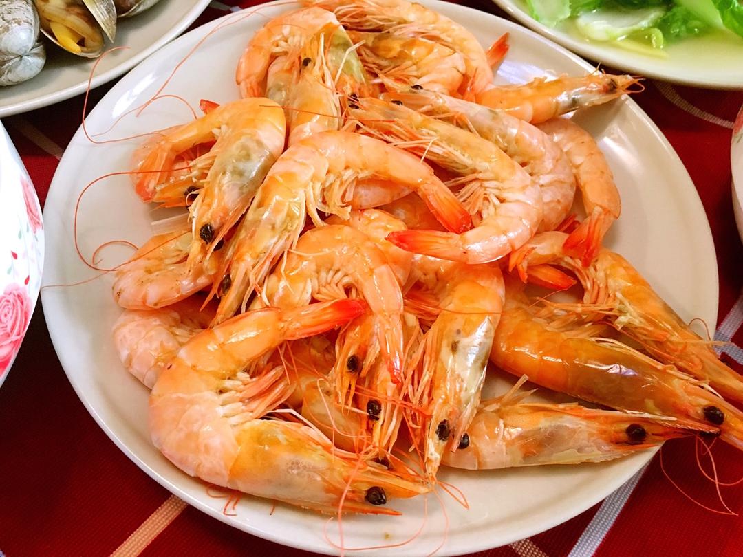 清蒸活虾