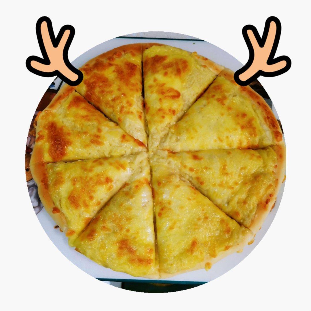 口感甩必胜客十条街的什锦培根蔬菜披萨（含披萨饼制作方法）