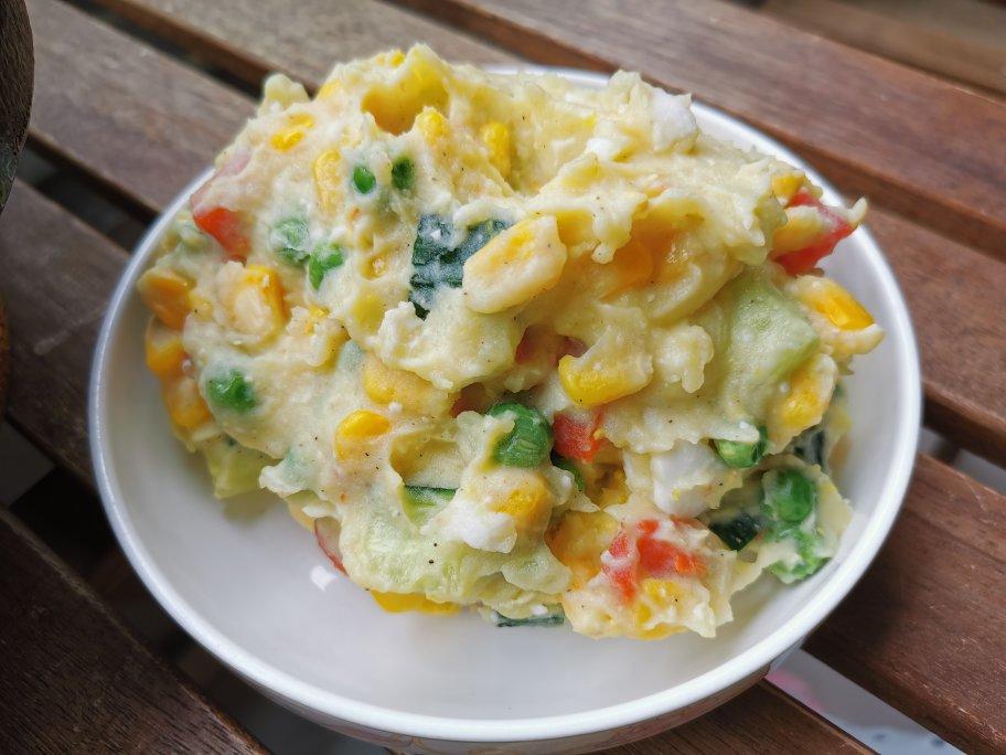 虾仁土豆泥沙拉