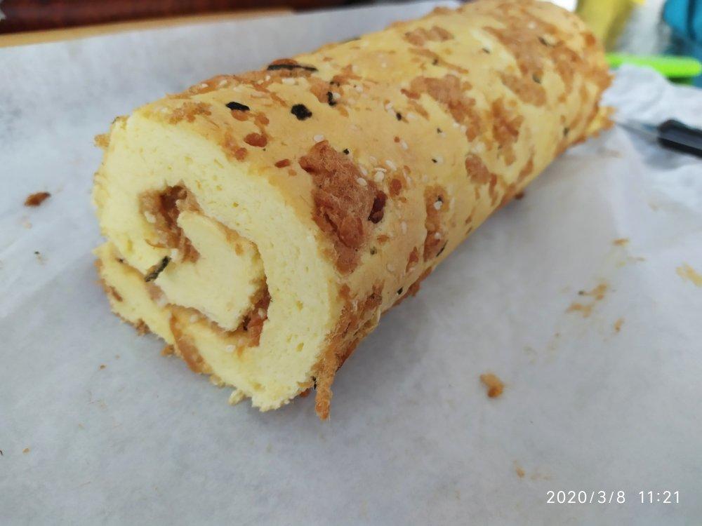 香葱肉松卷 蛋糕卷-无敌美味