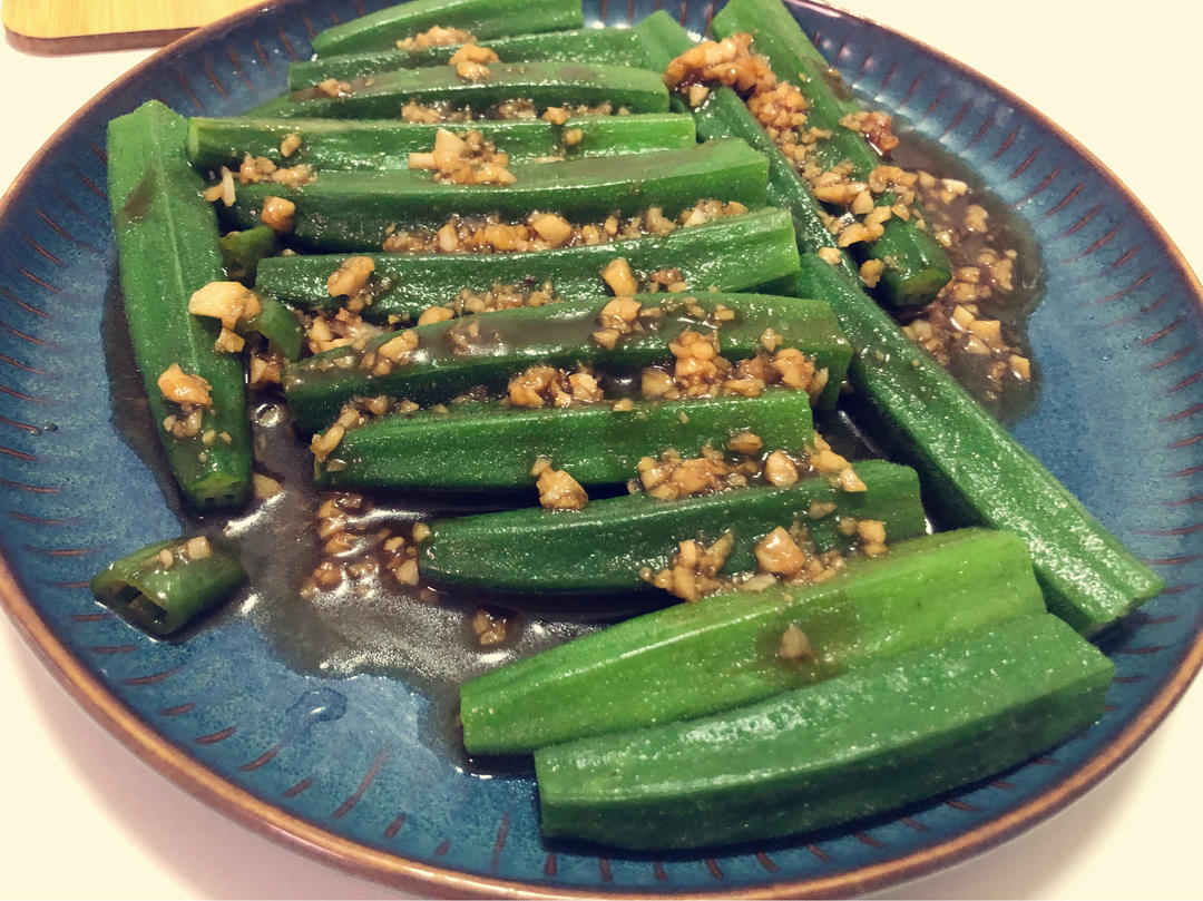蒜蓉秋葵