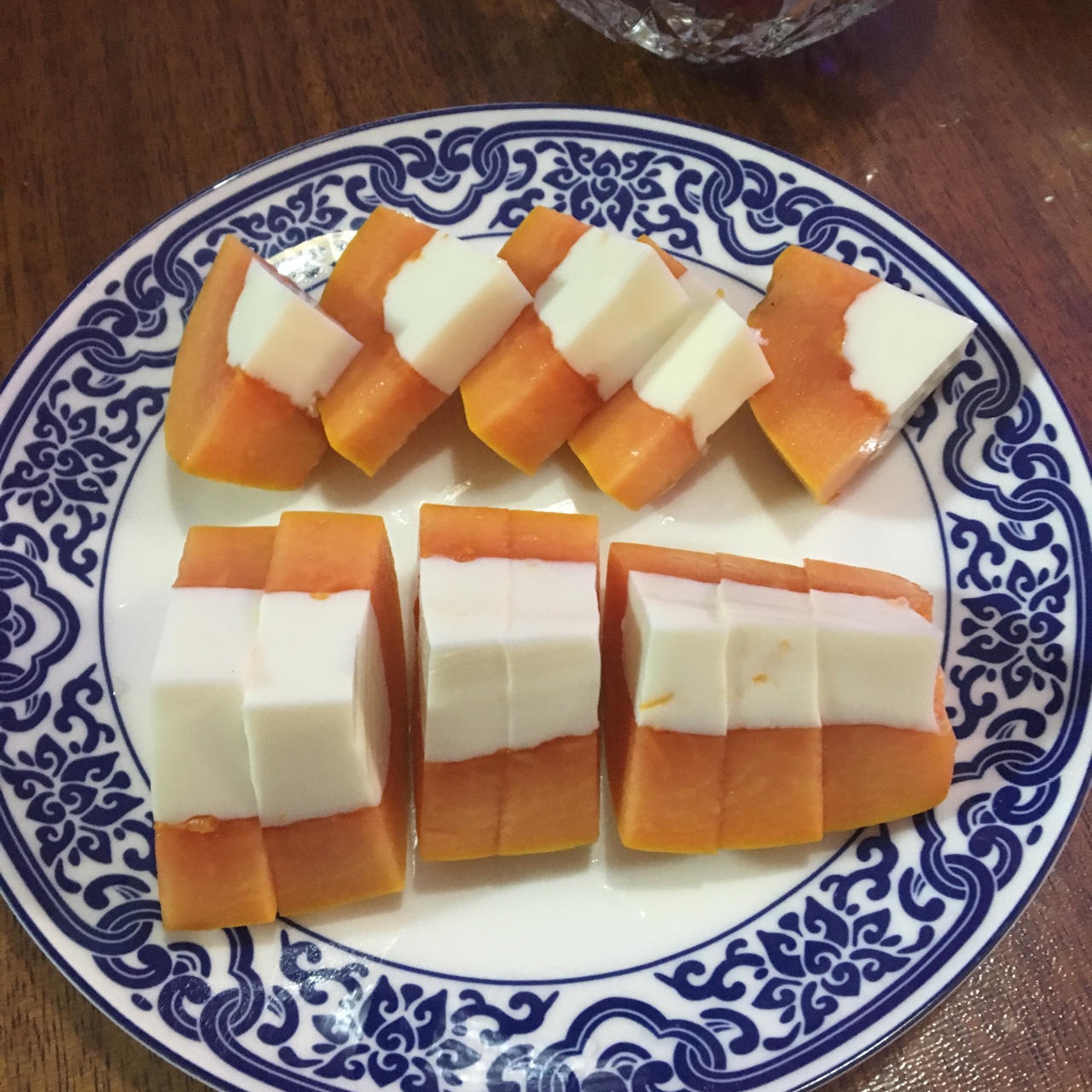 木瓜椰奶冻
