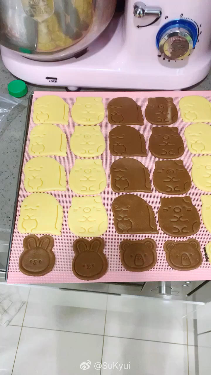 奶香造型曲奇【附曲奇平整、花纹明显小诀窍、可做糖霜饼干底】