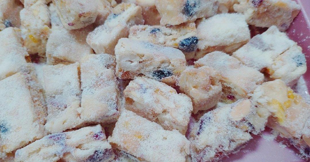 原味牛扎雪花饼