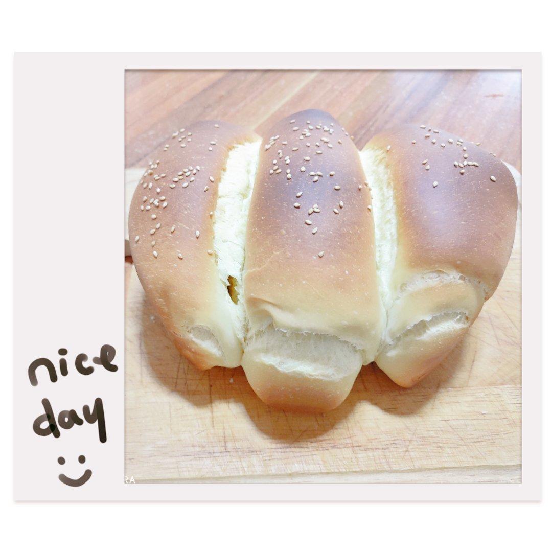 一次发酵❗️手撕吐司面包，柔软拉丝～