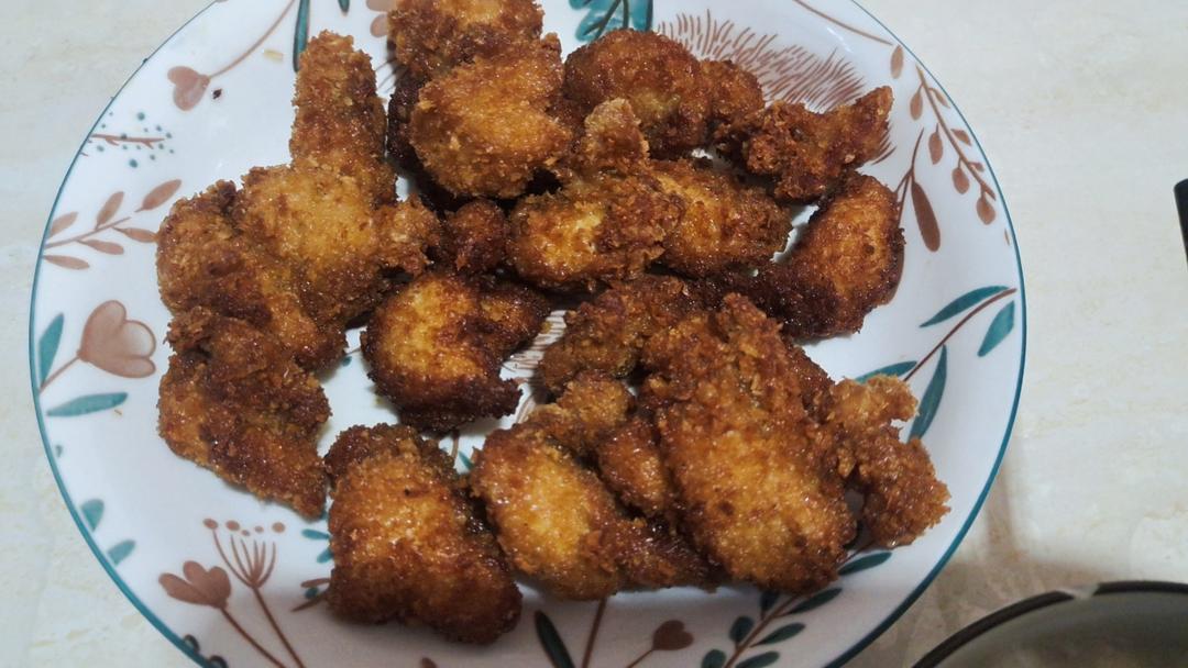 自制酥脆鸡米花