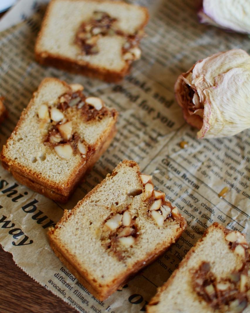 咖啡焦糖坚果磅蛋糕<熊谷裕子>