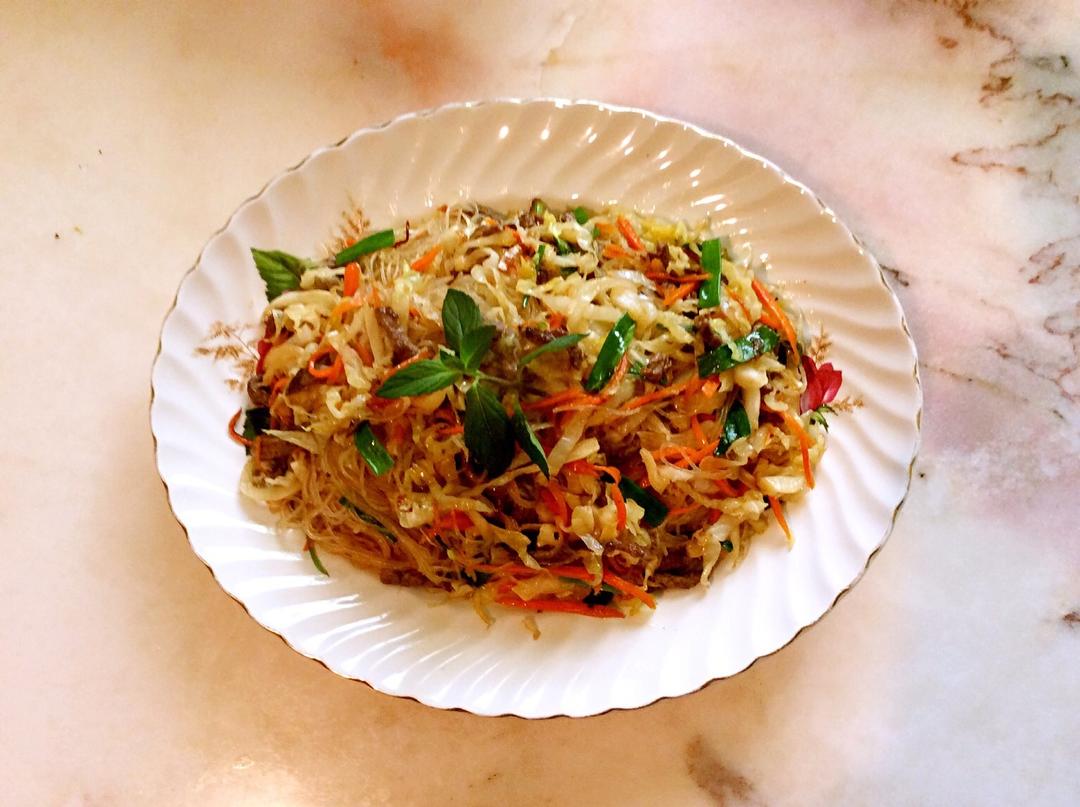 闽南风味《炒米粉》的做法