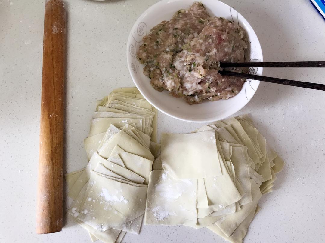 sarah33做的自己做馄饨皮云吞皮