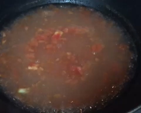 颜值与美味并存的番茄蛋花汤的做法 步骤6
