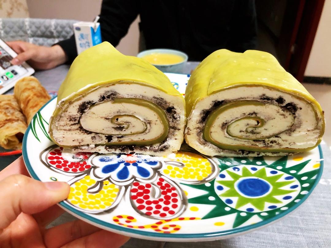 【抹茶毛巾卷】