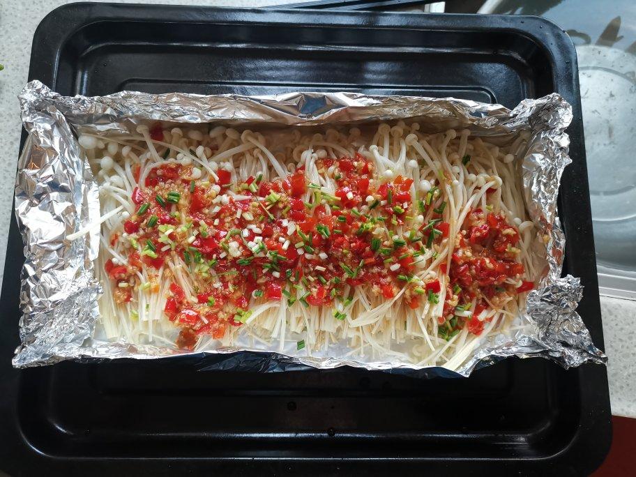 蒜蓉烤金针菇（烤箱版）