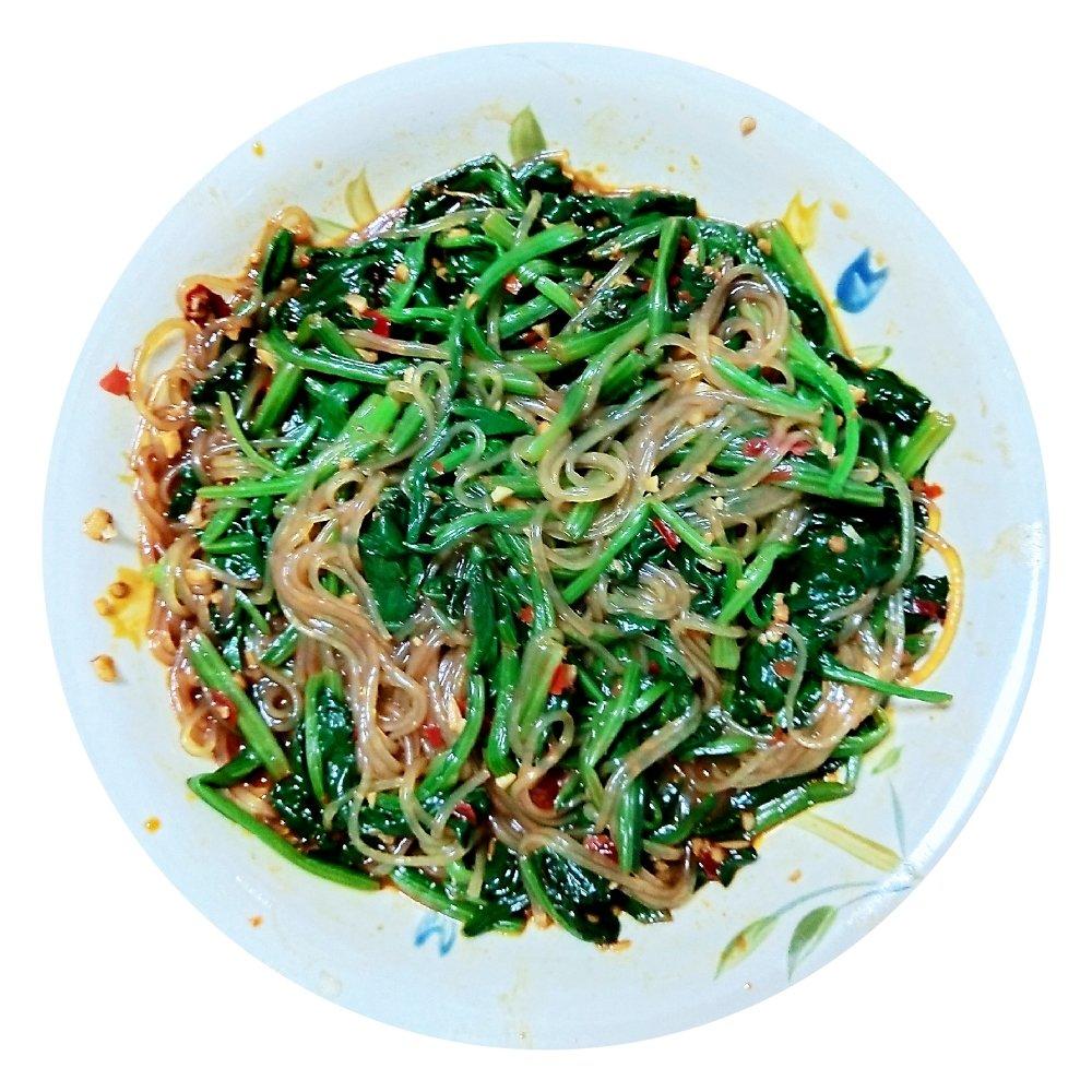 酱拌菠菜粉