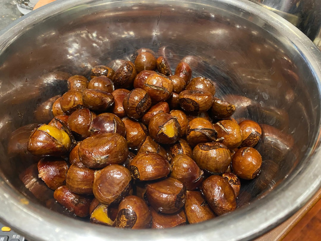 家庭版糖炒栗子‼️香甜软糯好剥皮💯