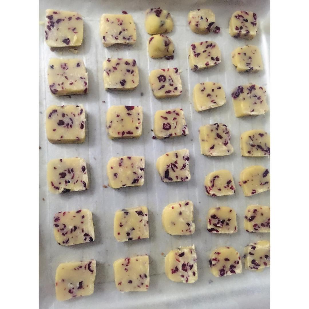 低糖少油版蔓越莓饼干