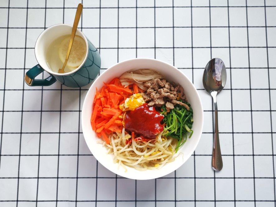 不用石锅的韩式拌饭