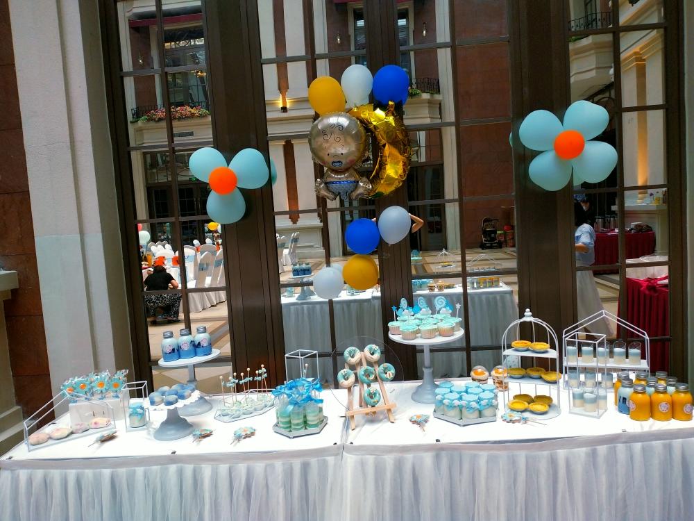 ❤️蓝色梦幻宝宝甜品台的做法