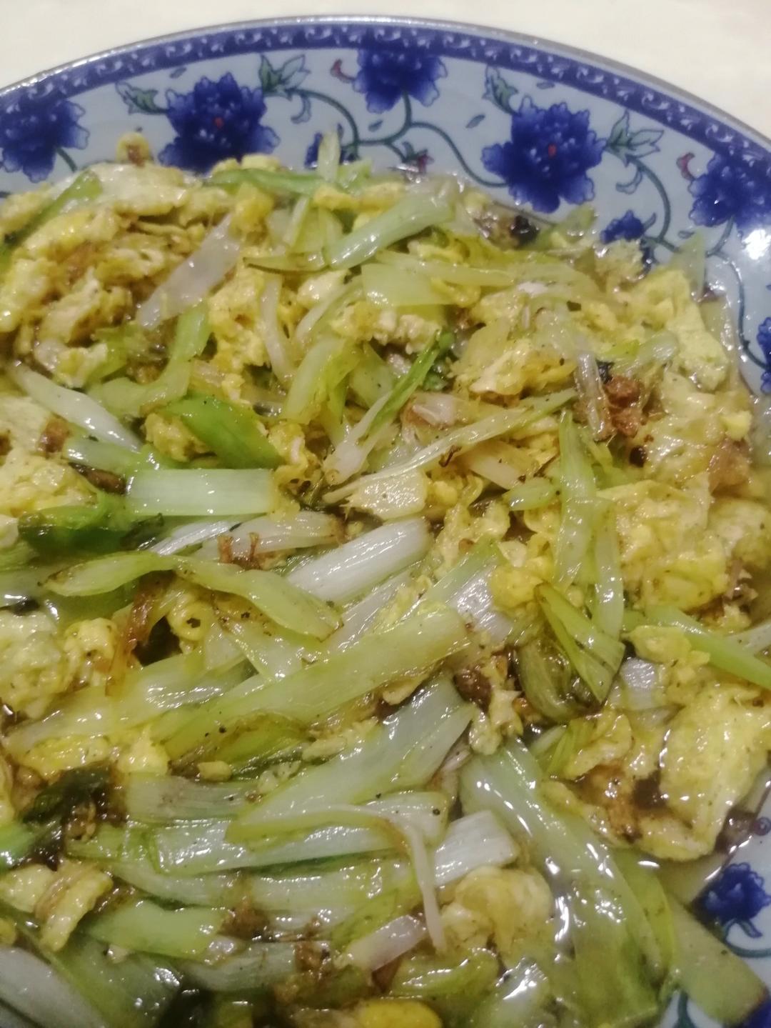 韭黄炒蛋