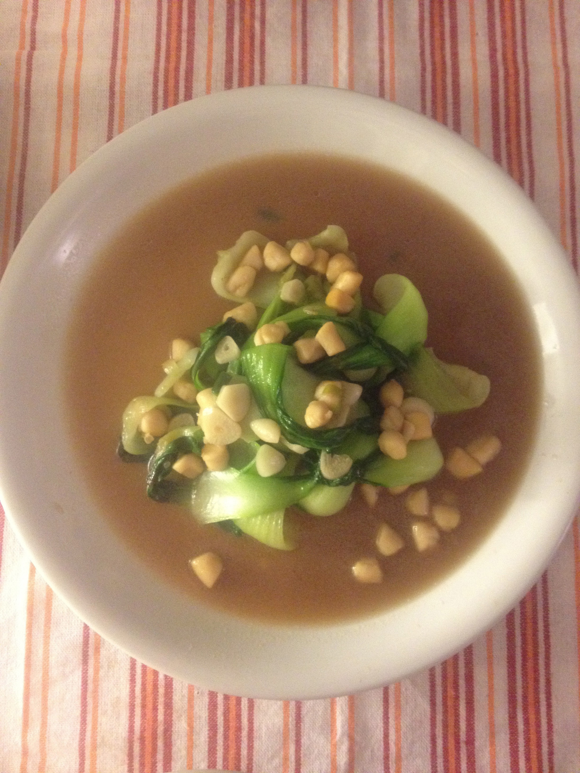 瑶柱鲍汁小油菜