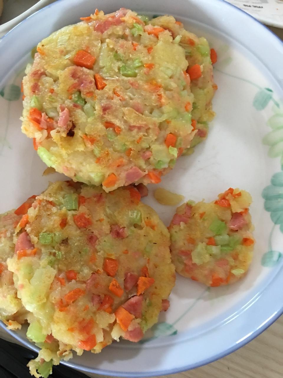 土豆火腿早餐饼