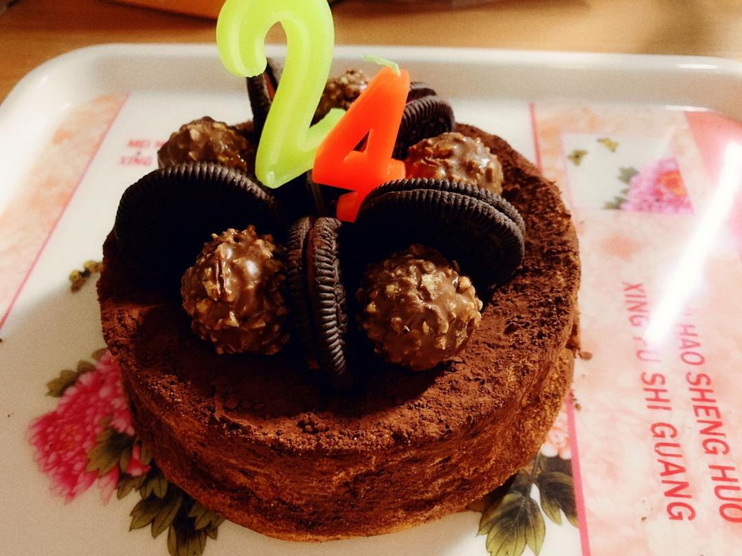 八寸戚风蛋糕（生日蛋糕坯）附六寸配单