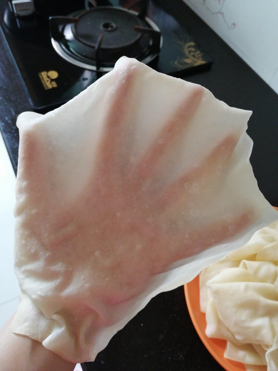 荷叶水单饼春饼卷饼皮（薄如蝉翼的秘密）