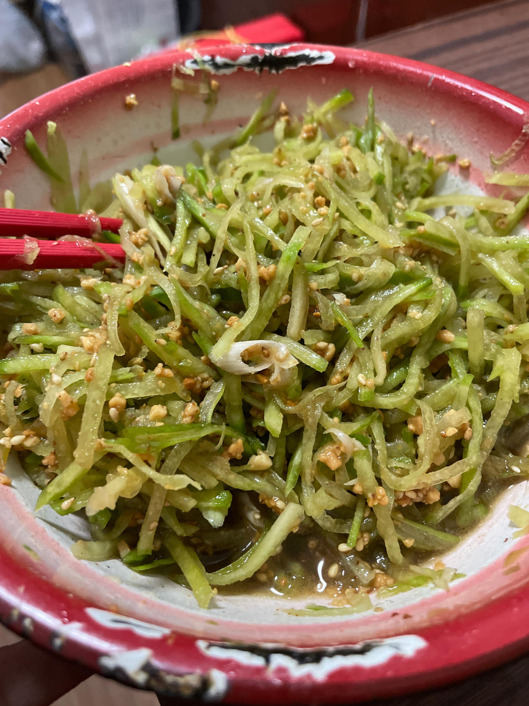 凉拌爽口萝卜丝