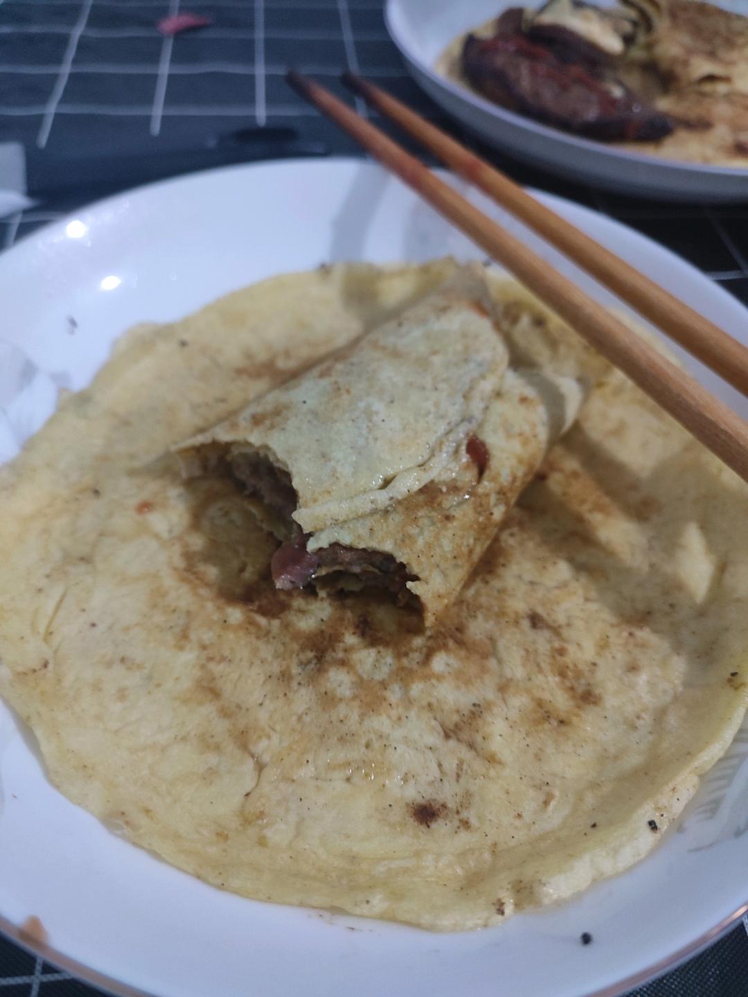 葱花蛋饼（快手营养早餐）