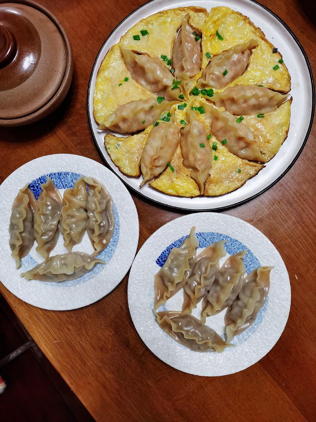 懒人快手抱蛋煎饺
